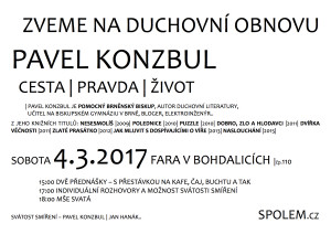 Duchovní obnova 4. 3. 2017